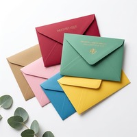 Enveloppe en papier de luxe Enveloppe cadeau de voeux en carton Enveloppes pour carte-clé d'hôtel Sac pour lettres