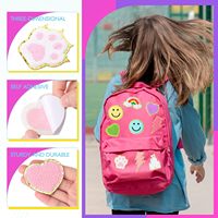Offre Spéciale personnalisé 3D Chenille lettre Patch avec auto-adhésif à repasser A-Z Logo pour chapeau Hoodies Streetwear Chenille Patches
