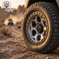 Jantes en alliage 6x5.5 de 16, 18, 20, 22, 24 pouces, design Beadlock tout-terrain 4x4 pour Land Rover Range Rover Sport