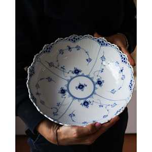 Per ciotole Insalatiera blu scanalate - Product Image 3