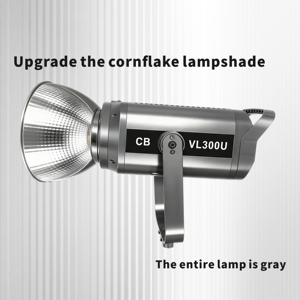Luci <span class=keywords><strong>Video</strong></span> Fotografiche in Metallo Grigie 300W con Telecomando, Temperatura Colore 2800-6800K, 220V per Studio <span class=keywords><strong>YouTube</strong></span> e Foto - Product Image 4