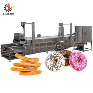 Batch Donuts Frying Machine Automatic Churros Frying Machine