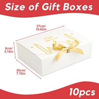 Boîte cadeau en papier personnalisée avec logo en carton pour la vente au détail, la vente en gros, la présentation de cadeaux de marque
