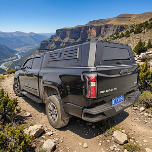 Capot de benne manuel à trois portes avec hayon surélevé en alliage d'aluminium pour Toyota, Ford F-150, Ranger, <span class=keywords><strong>Dodge</strong></span> <span class=keywords><strong>Ram</strong></span> <span class=keywords><strong>1500</strong></span>, Isuzu Dmax, Mitsubishi - Product Image 6