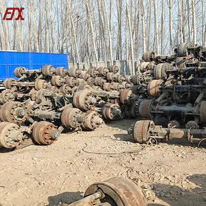 Low Price Truck And Trailer Parts Used Bpw Axles Second Hand Front Axle For Sale