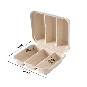 Venta al por mayor de fábrica Fiesta Taco Holder Platos desechables para <span class=keywords><strong>2</strong></span> Taco y <span class=keywords><strong>2</strong></span> lados Platos de papel con soporte divisor para Tuesday Taco Bar - Product Image 3