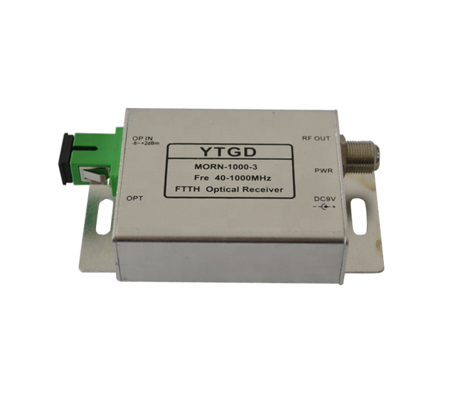 Wholesale Mini WDM Optical Receiver -15dBm +2dBm EOC AGC Mini CATV FTTH Node Used for WiFi IP 4G Networks Fiber Optic Equipment
