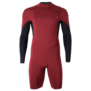 Traje de Neopreno Personalizado con Logotipo <span class=keywords><strong>para</strong></span> Hombre, 3mm 2mm 4mm, Superelástico, con Cierre en el <span class=keywords><strong>Pecho</strong></span>, Mangas Largas y Piernas Cortas, <span class=keywords><strong>para</strong></span> Surf, Buceo y Deportes Acuáticos de Primavera - Product Image 5
