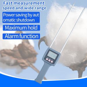 Máy đo độ ẩm hạt bông kỹ thuật số cầm tay chuyên nghiệp tk100c để đo độ ẩm trong bông - Product Image 4