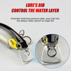 Perfect CAST Hard Jerkbait Motion <span class=keywords><strong>Buster</strong></span> Slow Sinking Suspension Bluegill Crankbait GSR06 Inventory Fishing Bass Minnow Lure - Product Image 2