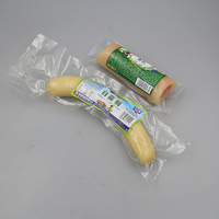Sac d'emballage sous vide imprimé personnalisé de qualité alimentaire à 3 côtés/pochette en Nylon pour aliments surgelés