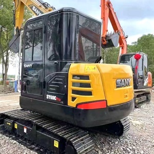 ¡Alta Calidad! Excavadora Usada SANY SY60 de 6 Toneladas, Marca China Famosa, Maquinaria de Ingeniería, Mini Excavadora de Alto Rendimiento en Venta - Product Image 4