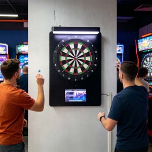 Machine à fléchettes électronique murale avec écran tactile de 11,6 pouces, prête à être expédiée, pour les fêtes en famille. - Product Image 1