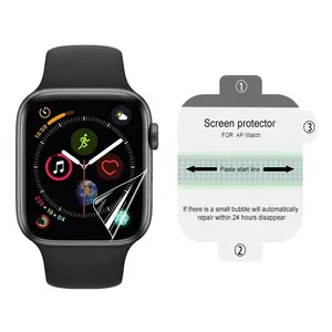 Smart Horloge Volledige Dekking Anti Kras Tpu Fabriek Horloge Screen Protector Voor Apple Iwatch