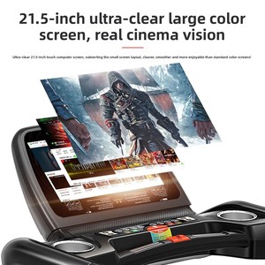 Tapis de course intelligent Yipao commercial pliable avec grand écran HD, moteur 5 CV, inclinaison électrique, multifonctionnel, pour usage domestique, large, silencieux, spécial salle de sport - Product Image 3