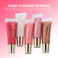 Gloss à lèvres hydratant et nourrissant Julystar Professional Makeup, finition scintillante longue tenue, 5 ml
