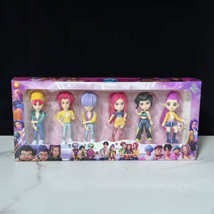 Figuras de Acción de PVC de Demon Slayer <span class=keywords><strong>Kimetsu</strong></span> <span class=keywords><strong>No</strong></span> <span class=keywords><strong>Yaiba</strong></span>, Caja Ciega de 6 Piezas, Juguetes Coleccionables Miniatura, Regalo de Navidad - Product Image 1