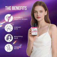 Compléments de beauté au collagène (en comprimés) sous marque privée OEM pour adultes, avec antioxydants et soutien immunitaire, formule éclaircissante pour la peau
