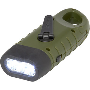 Linterna Solar Helios con Mosquetón de Plástico Reciclado, Linterna Ecológica Modelo 104575-1 - Product Image 1