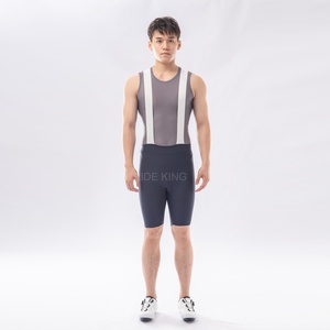 Pantaloncini da Ciclismo Monopezzo con Bretelle a X Personalizzabili per Grossisti, Leggings Senza Cuciture, Pantaloncini da Bici da Uomo Colorati - Product Image 2