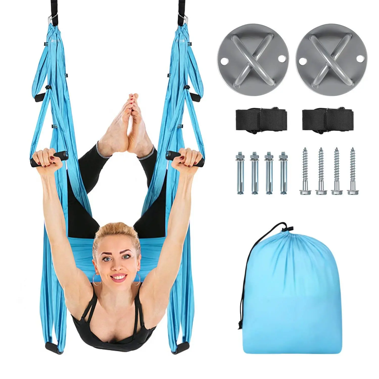 Thuis Rugsteun & Spinale Gezondheid Producten Antenne Zijde Yoga Hangmat