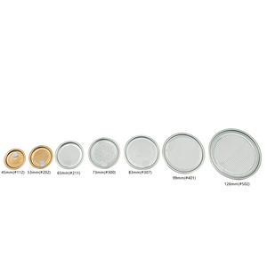 52mm 202 loại nhôm lá dễ dàng vỏ cuối giấy có thể nắp, nắp hộp đựng thực phẩm, logo tùy chỉnh - Product Image 6