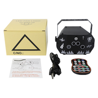Mini Aurora Projecteur Faisceau Lumière LED Laser Stroboscopique Effets DJ Interagir Éclairage Disco Contrôle Du Son Scène LED Lumière Pour Bar De Fête