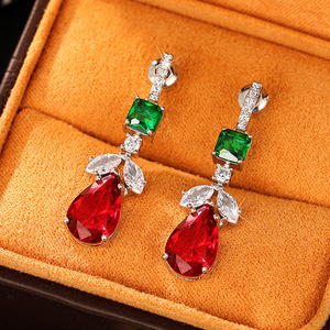 Eleganti Orecchini Pendenti a Goccia Lunghi per Donne, Orecchini Geometrici Scintillanti, Gioielli alla Moda per Uso Quotidiano e Feste - Product Image 4