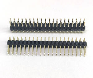 זכר נקבה שורה אחת 40 כותרת סיכה 2.54 מ "מ מצופה זהב פרוס מחבר הרחבה עבור <span class=keywords><strong>arduino</strong></span> pcb שקע פטל יצרן - Product Image 5