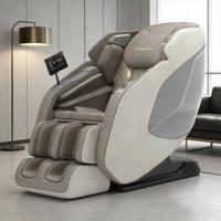 Mecanismo de Masaje Corporal Completo 4D Zero Gravity con Riel SL, Aromaterapia con Aniones, Calentamiento de Cintura, 20 Programas Automáticos, Interfaz Táctil