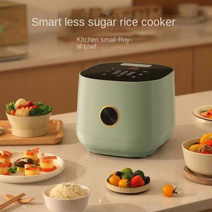 Taza Medidora de Arroz Multifuncional Inteligente de Acero Inoxidable 304 de Doble Cámara, para Uso en Hoteles, 3L, Hipoglucémica, Mini - Product Image 5