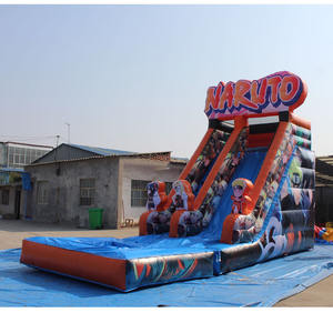 Nouveau design 2026 : Toboggan aquatique gonflable avec piscine et jeux gonflables avec poteau - Product Image 5