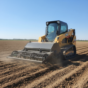 Attrezzo per Interrare Pietre per Minipala Gommata, Macchina Raccoglitrice di Rocce per Minipala Gommata e Altri Attrezzi per Macchinari da Costruzione - Product Image 2