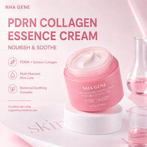Crème pour le visage au collagène rose PDRN, anti-âge, anti-rides, raffermissante, hydratante, crème de soin de la peau du visage NHA GENE - Product Image 1