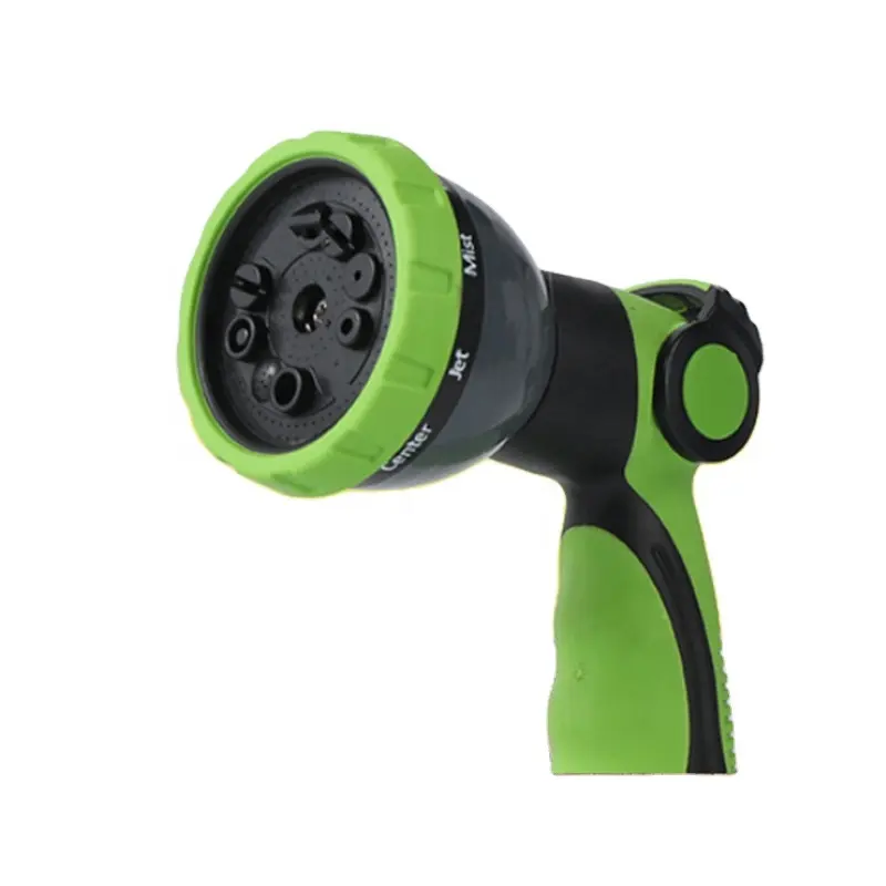 Portable Garden Water Gun Portable Watering Sprayer & Sprinkler Head Nozzle Hose Reel with High Pressure Gun Lawn Care Gardening