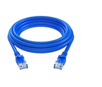 Cable de Conexión Ethernet RJ45 Cat5e UTP de 4 Pares y 24 AWG, Cobre Trenzado/CCA, con Aislamiento de PE HDPE, Longitud de 305 m
