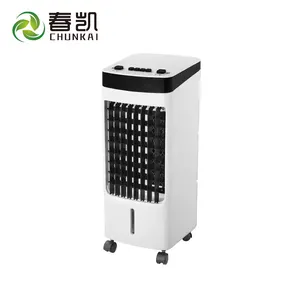 Evaporativo Barato 80w Hot Household 3.5L Consumo de Água Cooling Pad Ventilador Elétrico Refrigerador de Ar Com Temporizador 7h Ventilador Portátil Pequeno