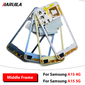 Cadre central pour Samsung A15 4G 5G, boîtier, cadre arrière, châssis, coque, pièces détachées pour téléphone portable, câbles flexibles pour téléphone portable - Product Image 1