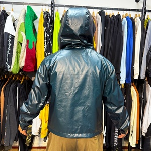 Design Custom High Quality Heat Reactive Fabric <b>Zip</b> <b>up</b> <b>Jackets</b> for Men Waterproof Coat Heat Reactive <b>Jacket</b> - Product Image 3