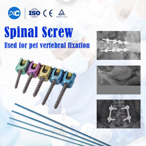 Veterinaire Orthopedische Chirurgie Fixatie Implantaat Poly-Axiale Pedikel Schroef China Minimaal Invasieve Spinale Schroef - Product Image 1