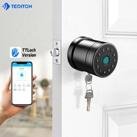 Système de sécurité de style nouveau, serrure de porte intelligente numérique électrique avec carte-clé, empreinte digitale, pour hôtel, avec application TTlock