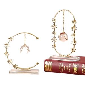 Decorazioni per la casa e l'ufficio per la celebrazione dell'anniversario di regali di nicchia e decorazioni in metallo di lusso leggero - Product Image 5