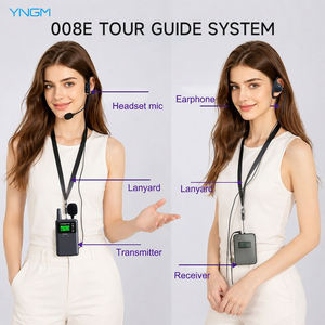 Système de guide audio sans fil Yingmi, guide audio numérique, fréquence 2,4G, garantie de 2 ans, certifié CE, modèle 008E pour usine - Product Image 6