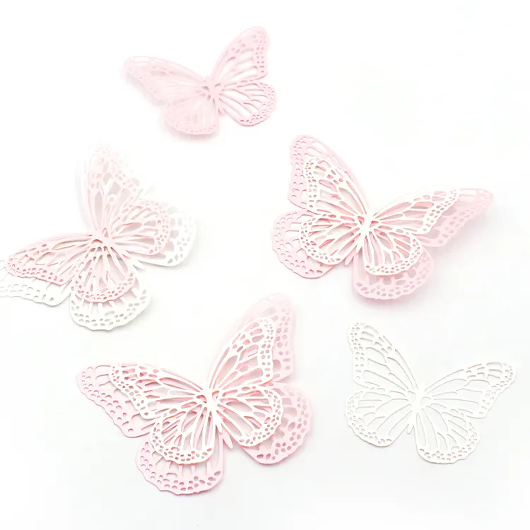 Наклейки бабочки 3D наклейки на стену бабочки DIY Съемные с зеркалом домашнее украшение для детей художественные наклейки на стену различные хорошие