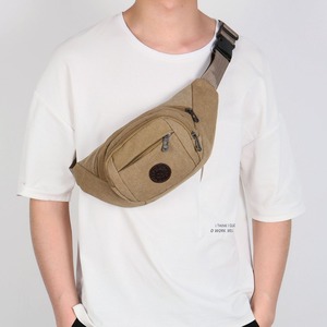 Riñonera Unisex Vintage de Lona Impermeable de Gran Capacidad, Duradera, con Logotipo Personalizado, para Exteriores, al por Mayor - Product Image 6
