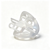 PP CPVC Kunststoff Heilex Ring 50mm 76mm 100mm Zufällige Füllkörper für VOC-Entfernung und Säuregasabscheider
