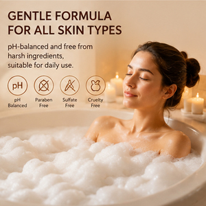 LEVEALE <span class=keywords><strong>Lait</strong></span> Corporel Nourrissant aux Herbes, Gel Douche <span class=keywords><strong>Parfumé</strong></span>, Contrô<span class=keywords><strong>le</strong></span> du Sébum, Éclaircissant, Rafraîchissant, Formation de Mousse, OEM - Product Image 5