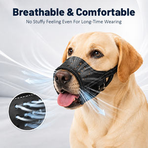 <span class=keywords><strong>Bozal</strong></span> Ajustable, Duradero y Transpirable para Perros, Previene Mordeduras y Masticación, Máscara Bucal para Mascotas, Apto para Perros Pequeños, Medianos y Grandes - Product Image 3