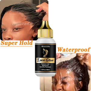 Bellezon Wig Install Extreme Hold Lace <strong>Glue</strong> Waterproof Strong Hold Lace Wig Adhesive <strong>Hair</strong> <strong>Glue</strong> for Lace Frontal Wig - Product Image 1