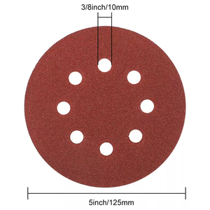 High-quality 5-inch 8-hole Sanding Disc, 6-inch Hook-and-loop Sandpaper, 125mm Adhesive Sanding Disc, 150mm. - Product Image 6